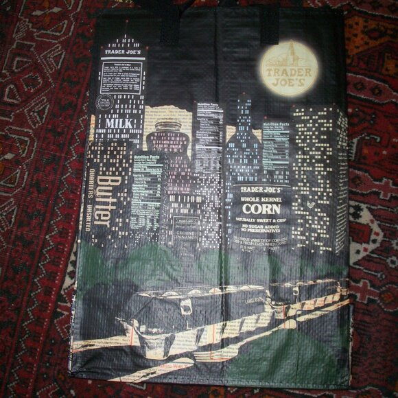 Trader Joe’s RARE NOCTURNE Night View Reusable Shopping Bag (NWT) - Mystery Bag - Picture 5 of 5